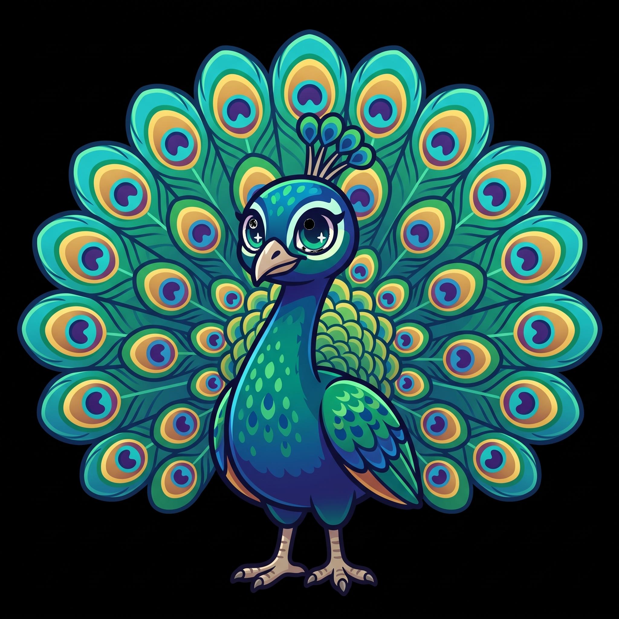 Peacock spirit animal